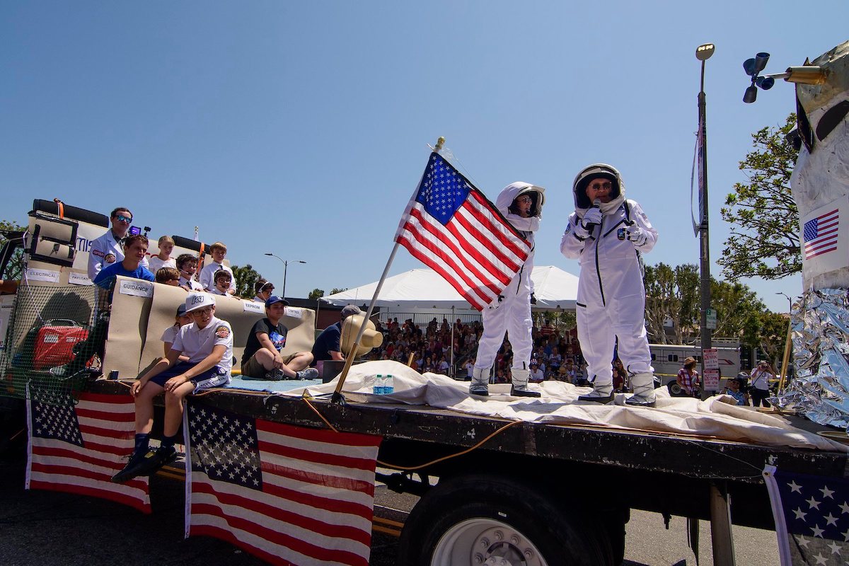 Celebrating Independence Day in California