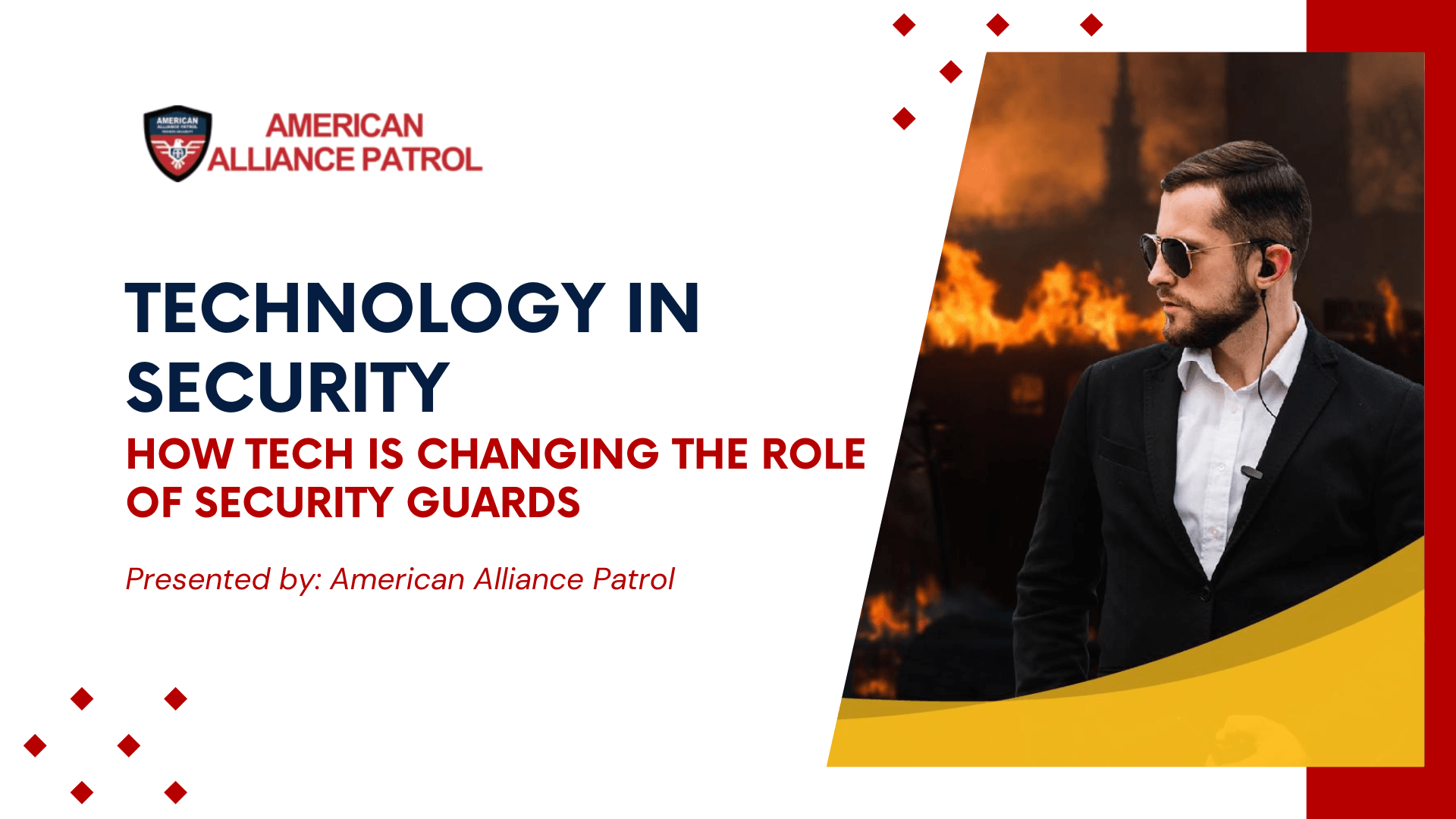 The Role of Technology in Security Guard