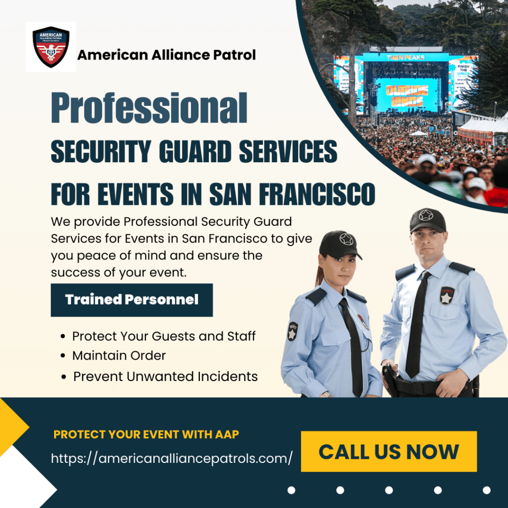 Security Guard Services in San Francisco